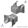 Feature count - Rear Monitor Housing (<200 features)