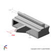 Maximum wall thickness - Stop Watch Button 2 (t=0.06)