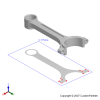 Projected corner - Connecting Rod