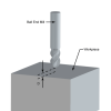 Workpiece clearance - Top approach