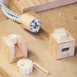 Wood prototype closeup