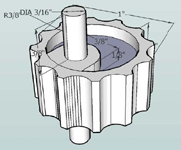 Design concept CAD model (Wheel)