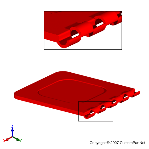 Redesigned hinge