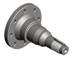 Turned part - Stub axle